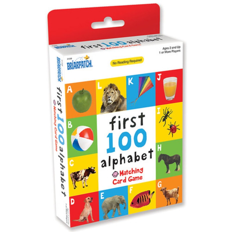 "Briarpatch - First 100 Matching Card Game - Alphabet"