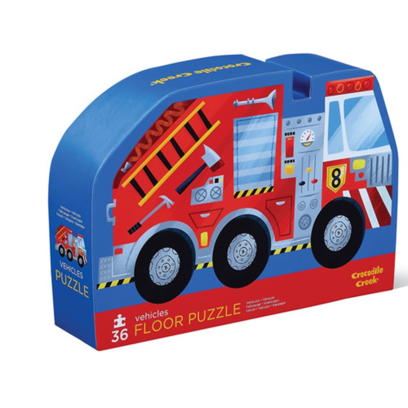 "Crocodile Creek - Classic Floor Puzzle 36 pc - Vehicles"