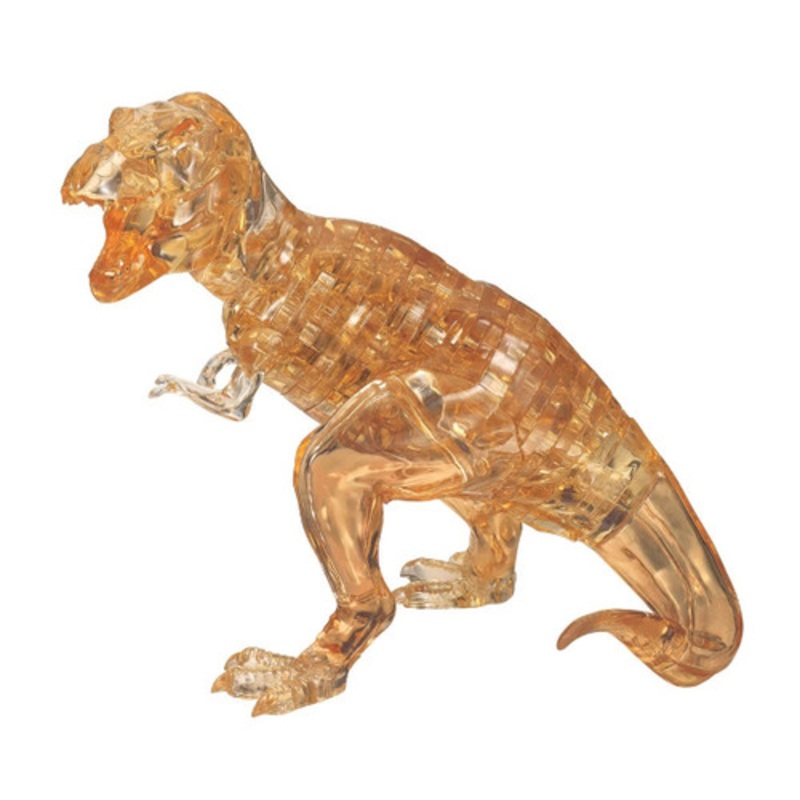 "Crystal Puzzle 3D - Brown T-Rex Puzzle"