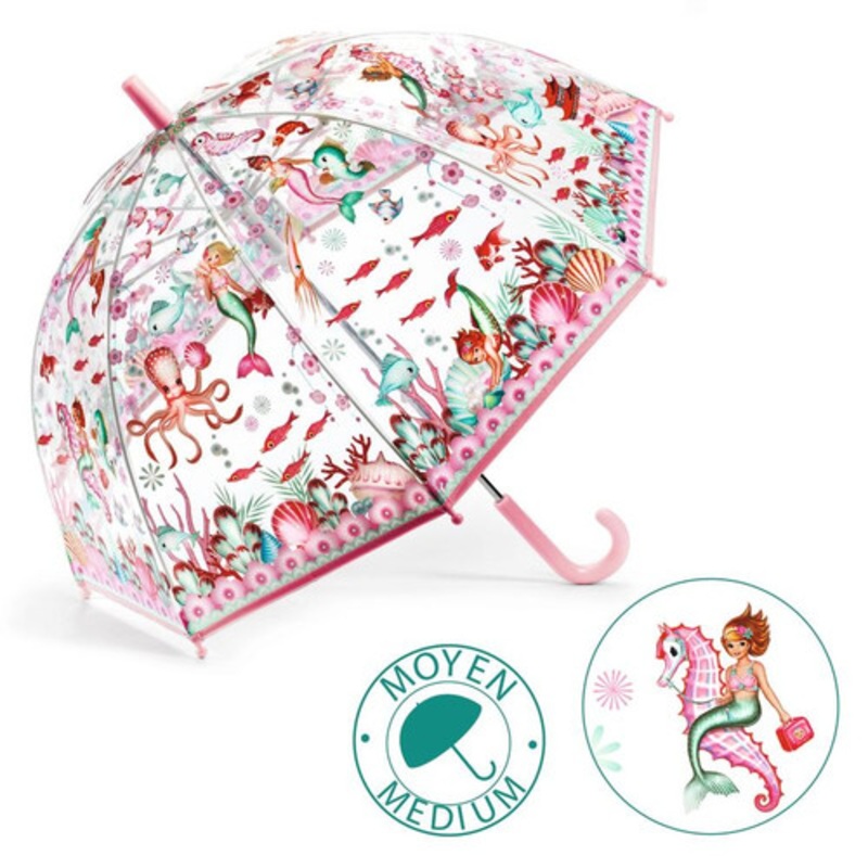 "Djeco - Mermaid PVC Child Umbrella"
