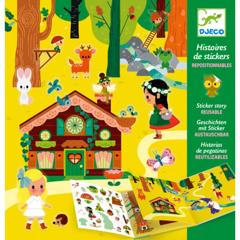 "Djeco - The Magical Forest Stickers Set"