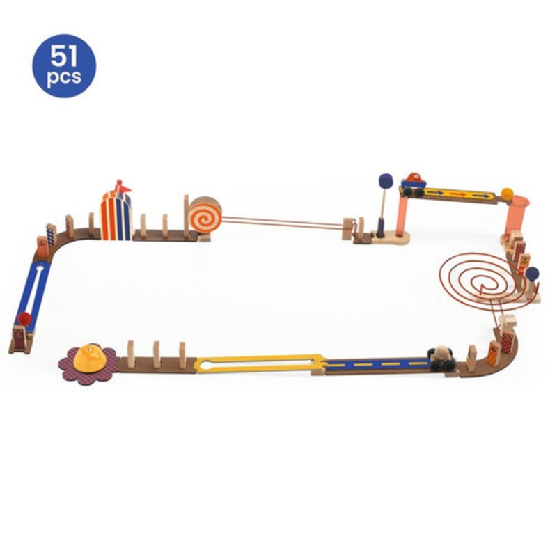 "Djeco - Zig & Go Junior Racer Set - 51pc"