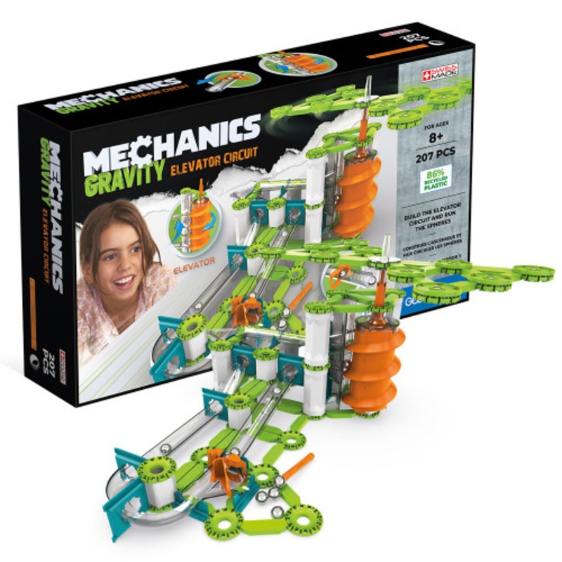 "Geomag Mechanics Gravity - Elevator Circuit Recycled 207pc | 765"