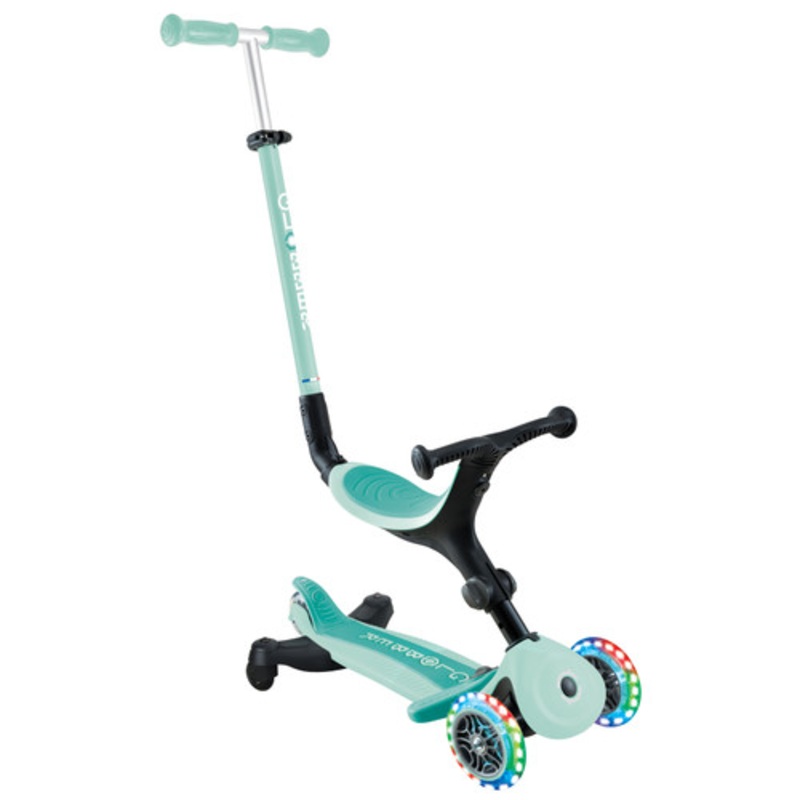"Globber - Go Up Active Lights 360 Ride-On Scooter - Mint"