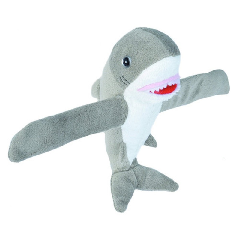 "Huggers Great White Shark Stuffed Animal - 8""