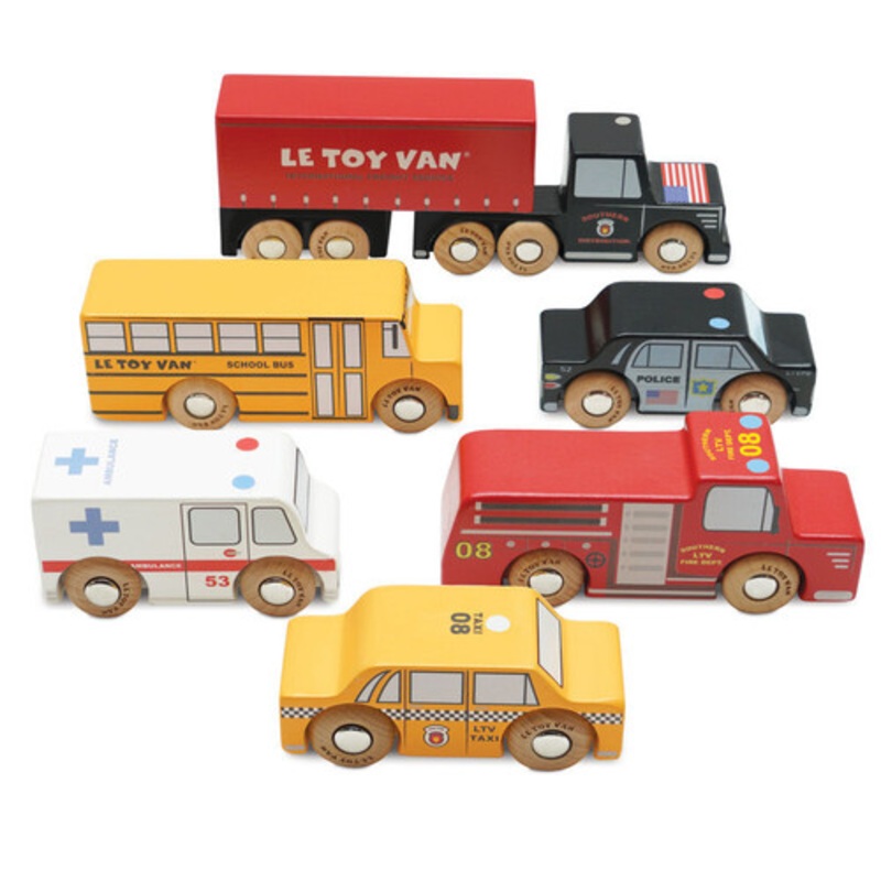 "Le Toy Van - New York Car Set"