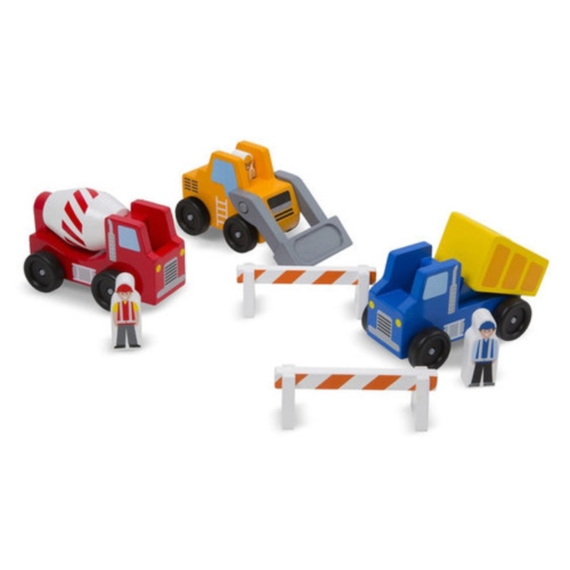 "Melissa & Doug - Construction Vehicle Set"