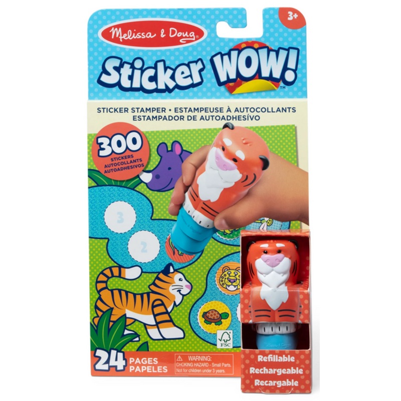 "Melissa & Doug - Sticker WOW! Activity Pad Set - Tiger"