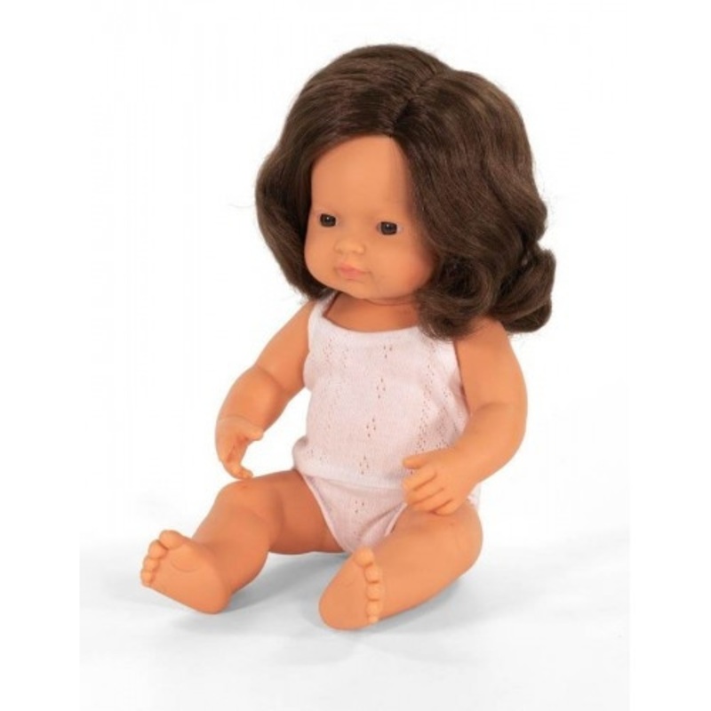 "Miniland Doll 38 cm - Caucasian Girl