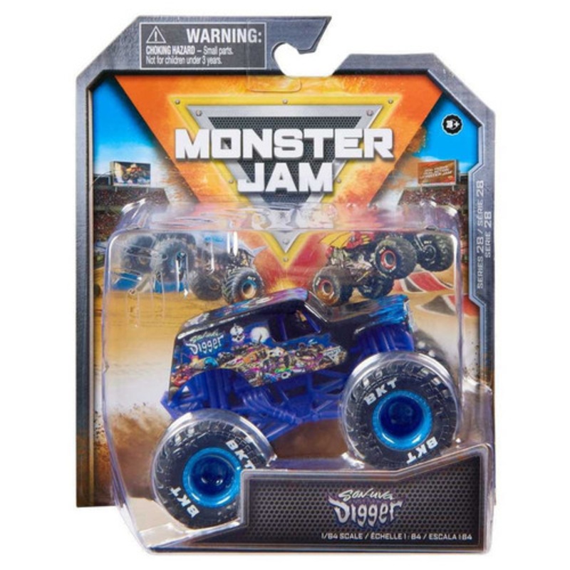 "Monster Jam 1:64 Diecast Monster Trucks- Son-Uva Digger (Series 28)"