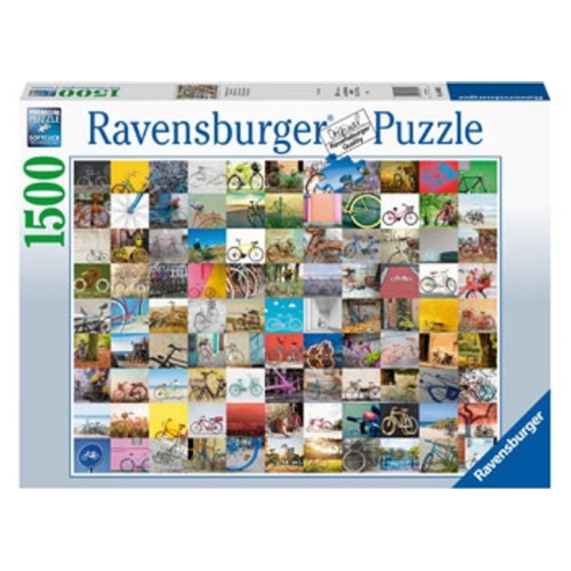 "Ravensburger 1500pc - 99 Bicycles and More... Puzzle"