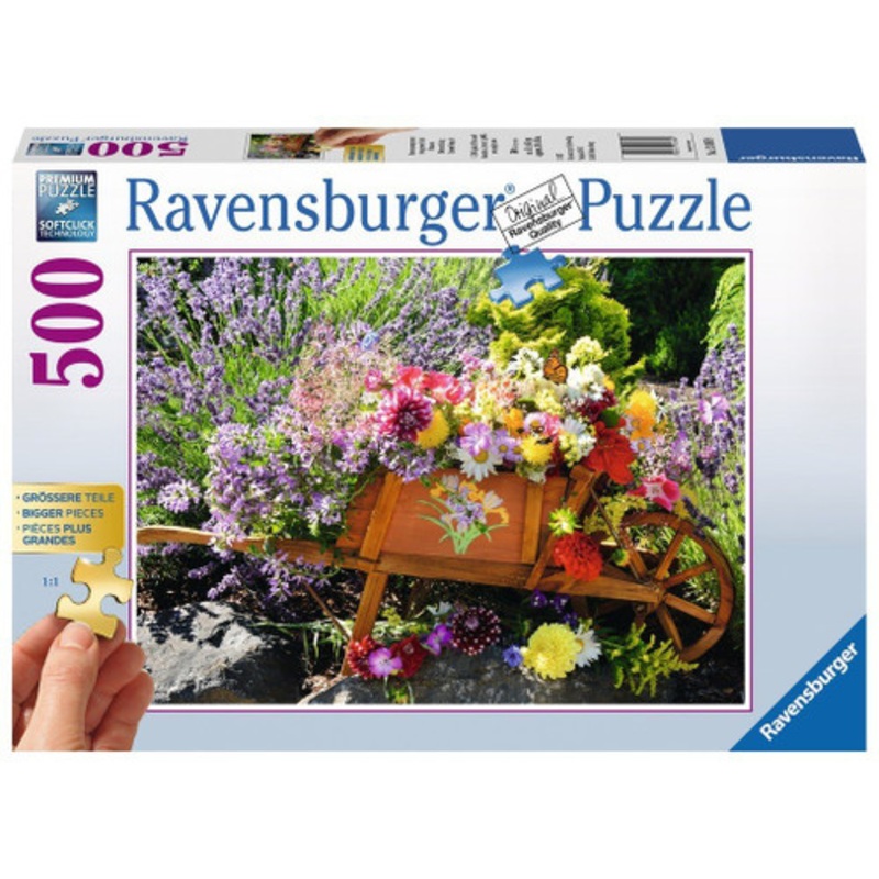 "Ravensburger 500pc - Summer Bouquet 'Bigger Pieces' Puzzle"