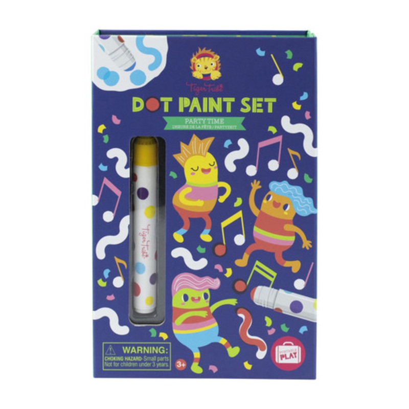 "Tiger Tribe Dot Paint Set - Party Time"