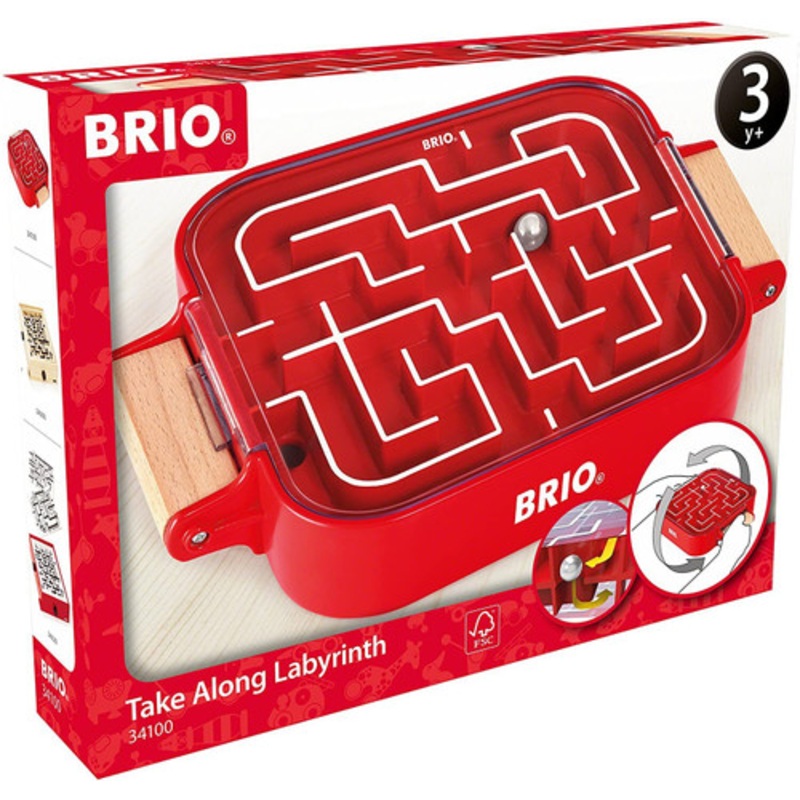 "BRIO Game - Take Along Labyrinth Game 34100"