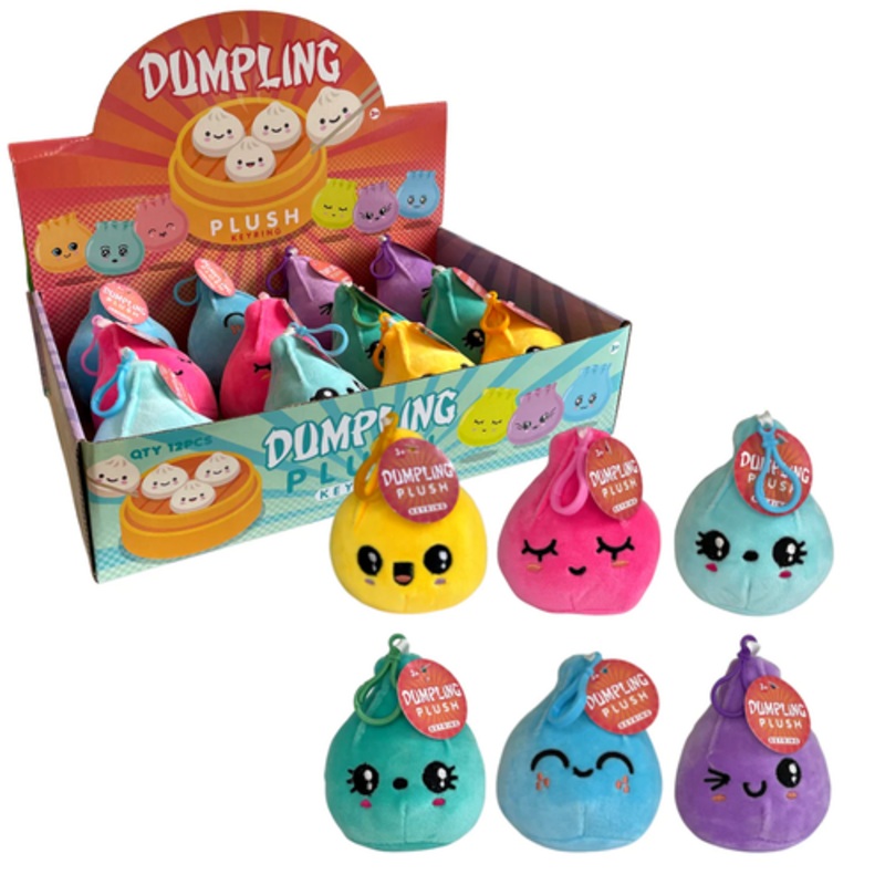 "Dumpling Backpack Clip Assorted Colours"
