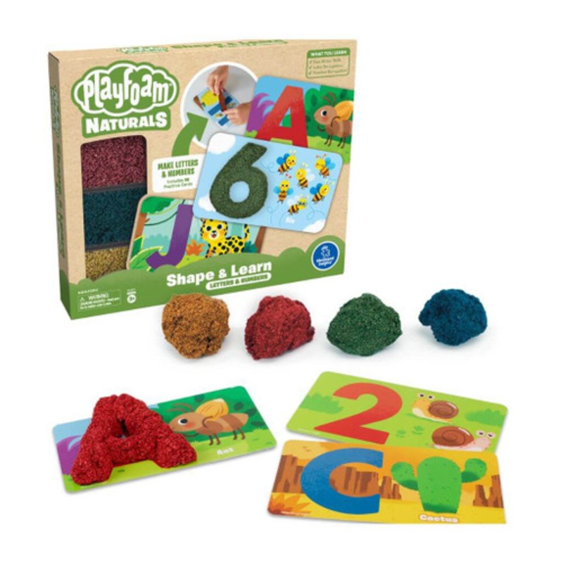 "Educational Insights - Playfoam Naturals Shape & Learn Letters & Numbers"