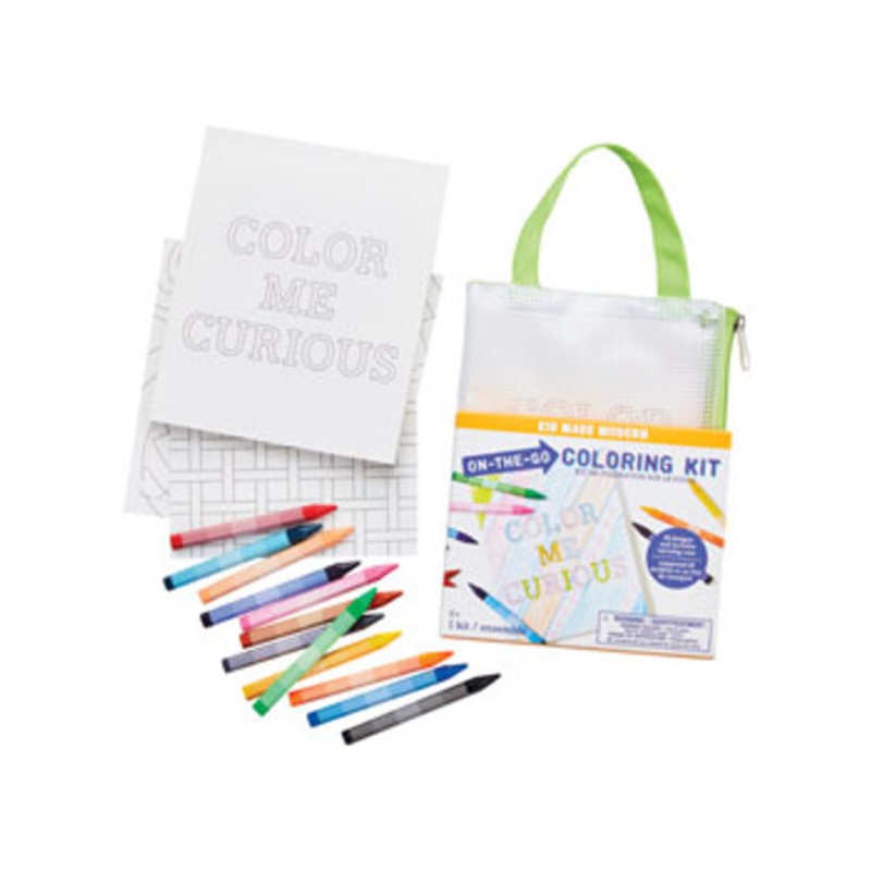 "Kid Made Modern - On-The-Go Colouring Kit"