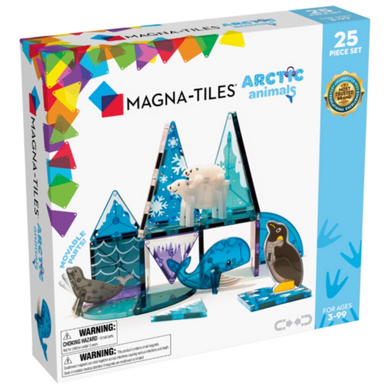 "MAGNA-TILES - Arctic Animals - 25 Piece Set"