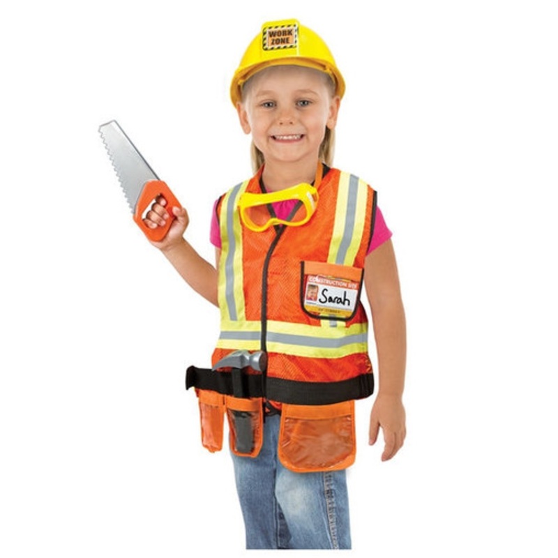 "Melissa & Doug - Construction Worker Costume Set"