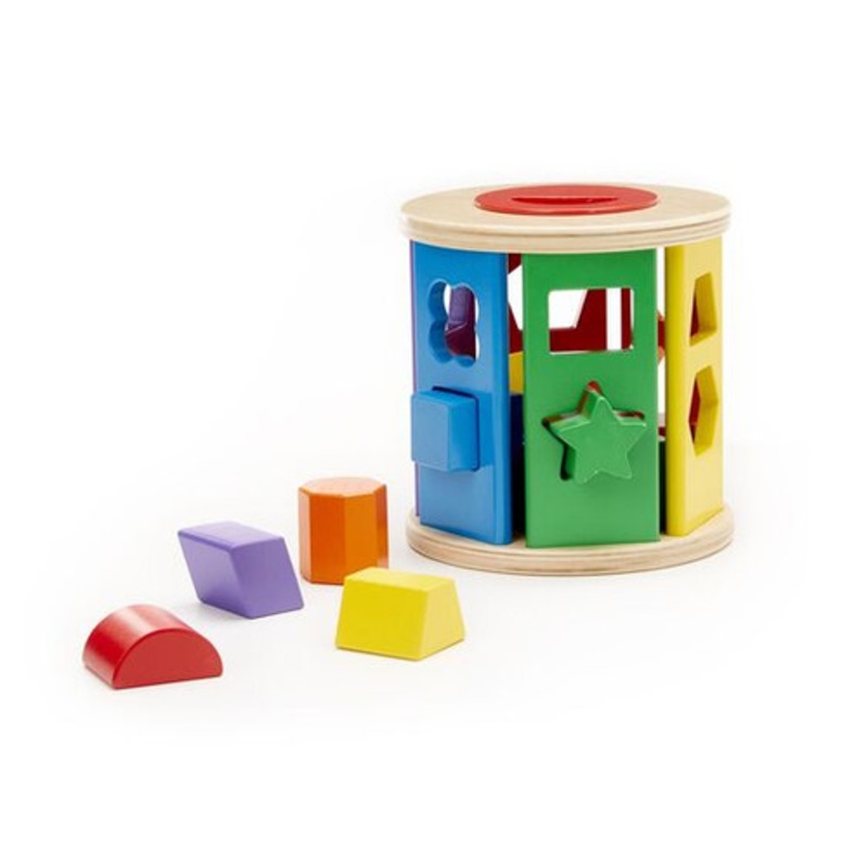"Melissa & Doug - Match & Roll Shape Sorter"