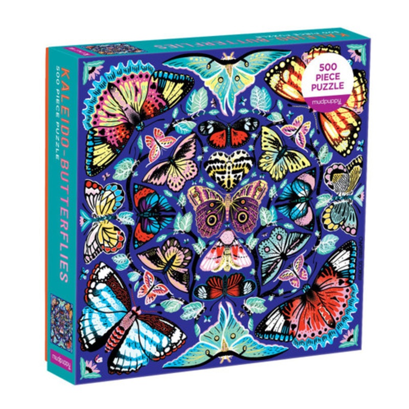 "Mudpuppy 500pc - Kaleido-Butterflies Puzzle"