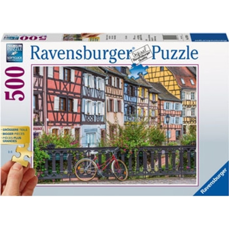 "Ravensburger 500pc - Colmar France 'Bigger Pieces' Puzzle"