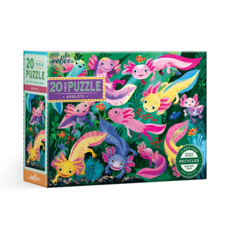 "eeBoo 20pc - Axolotl Puzzle"