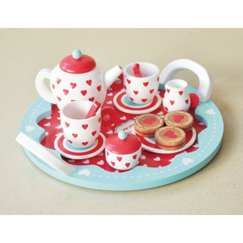 "Indigo Jamm - Hearts Tea Set"