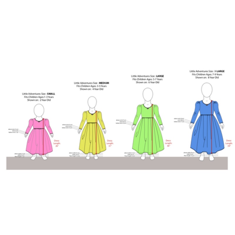 "Little Adventures - Classic Rapunzel Dress Up - Large"