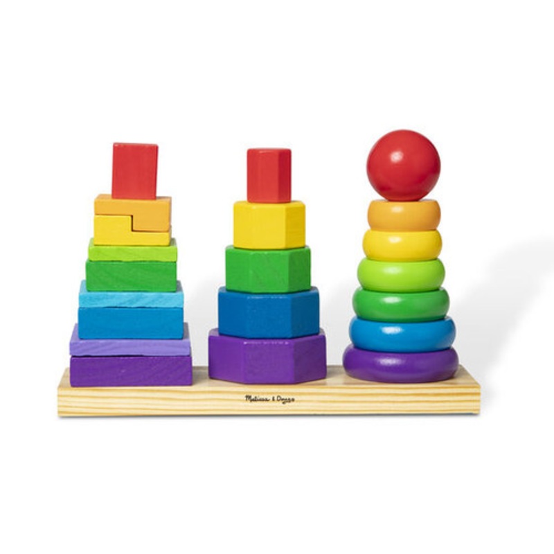 "Melissa & Doug - Geometric Stacker"