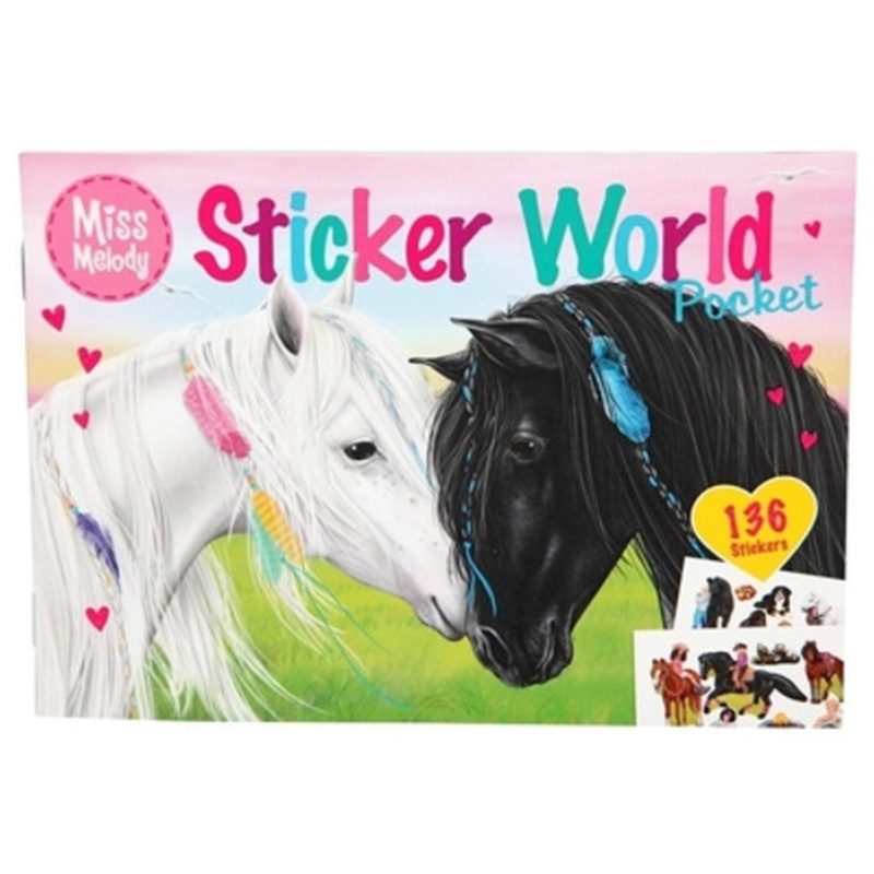 "Miss Melody - Sticker World Pocket Activity Book"
