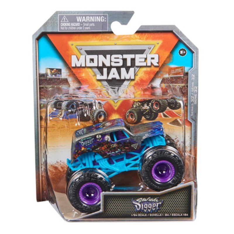 "Monster Jam 1:64 Diecast Monster Trucks- Son-Uva Digger (Series 32)"