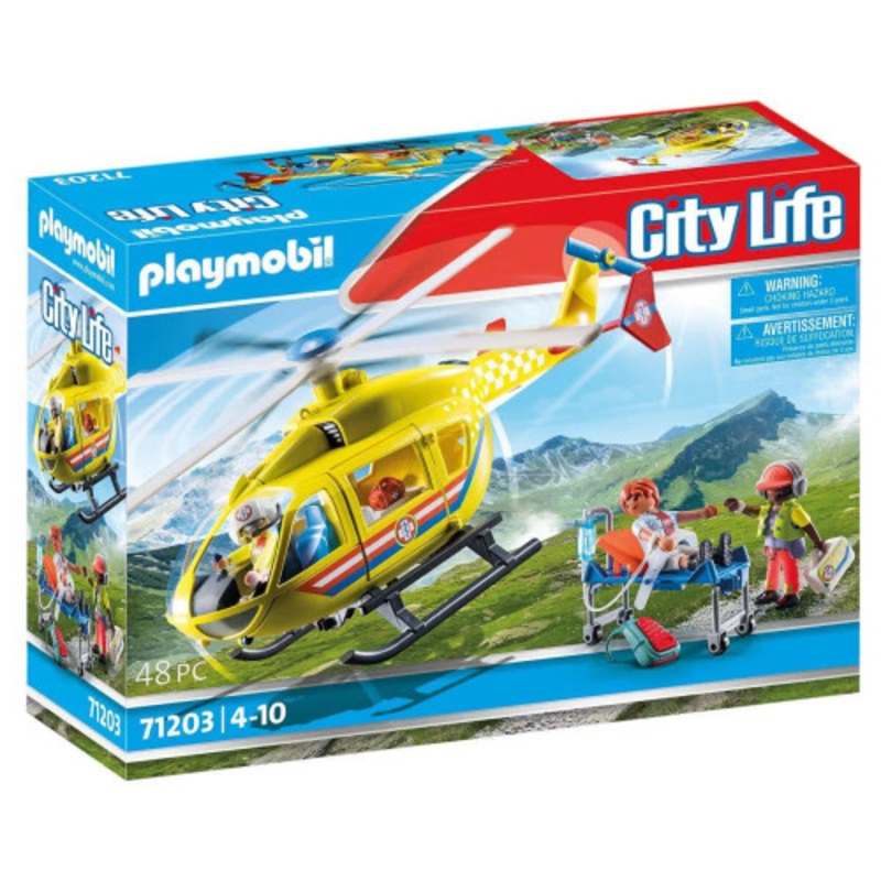 "Playmobil City Life - Medical Helicopter 71203"