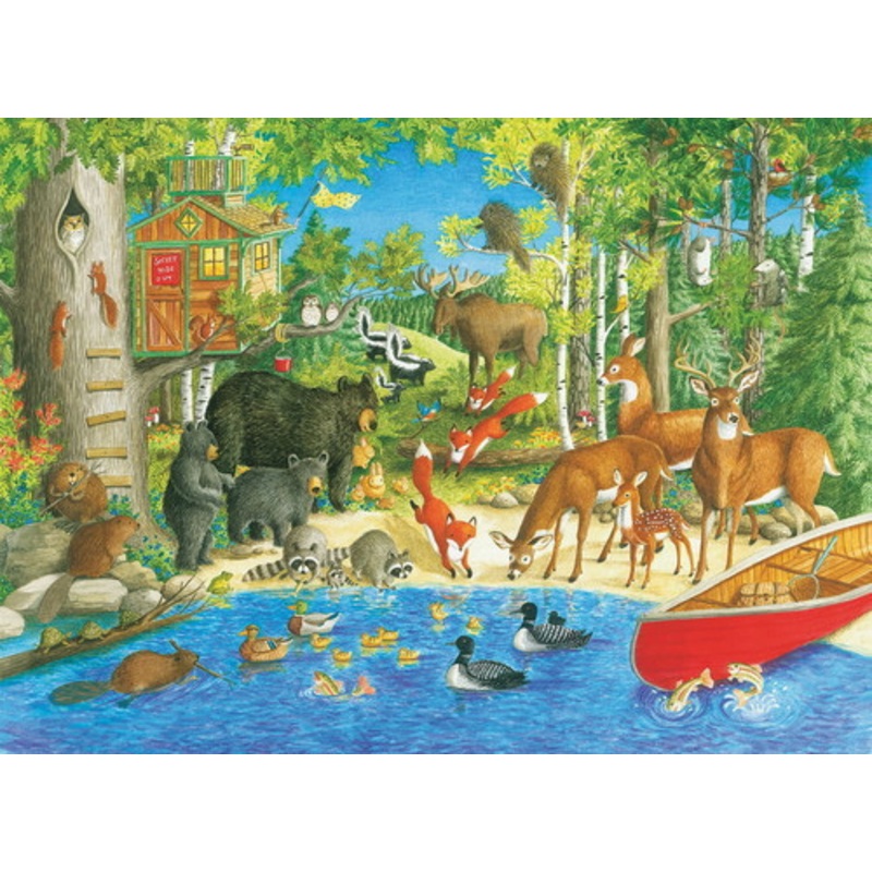 "Ravensburger 200pc - Woodland Friends Puzzle"