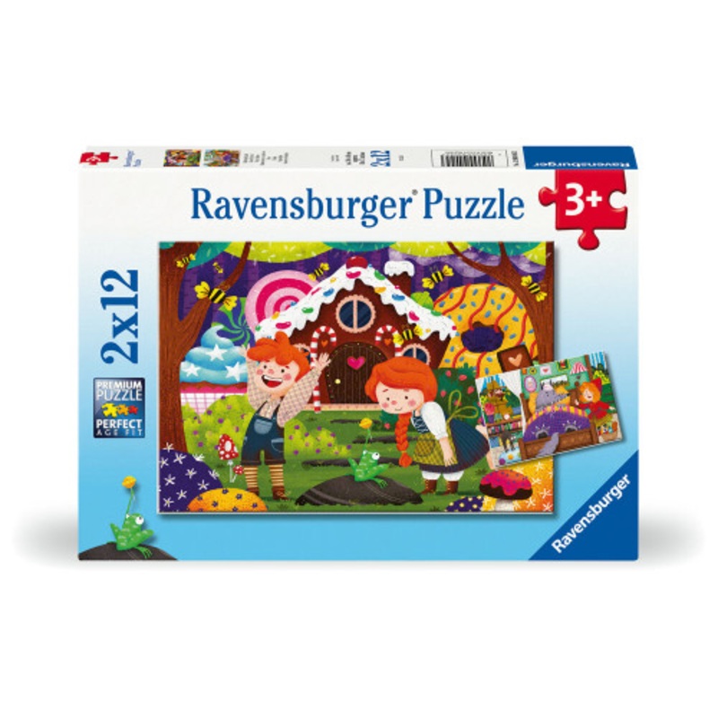 "Ravensburger 2x12pc - Fairytales Puzzle"
