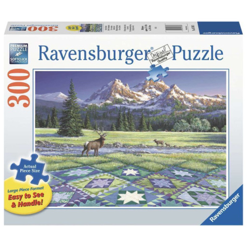 "Ravensburger 300pc - Quiltscape Large Format Puzzle"