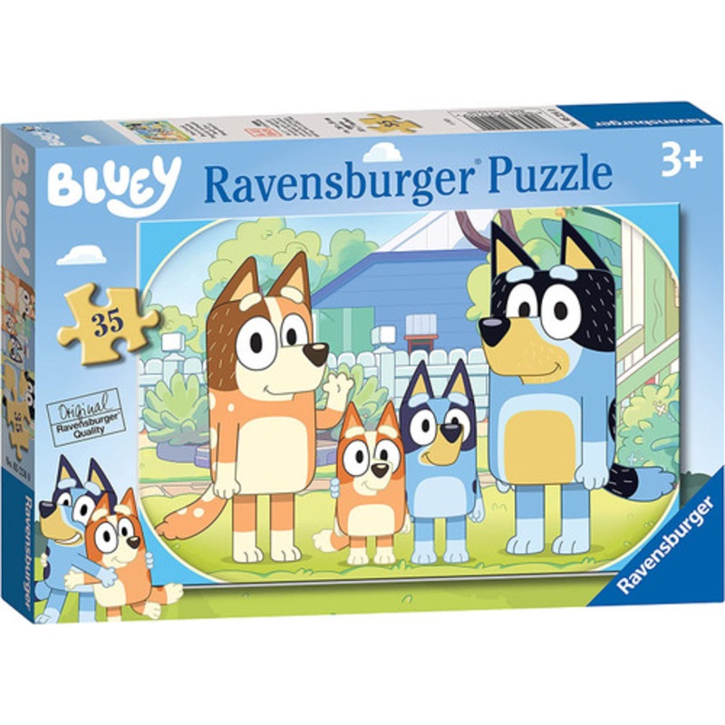 "Ravensburger 35pc - Bluey Family Time Puzzle"