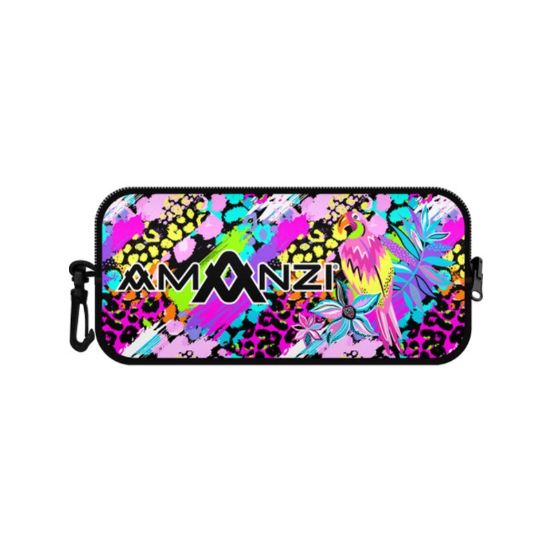 "Amanzi - Neoprene Case - Neon Jungle"