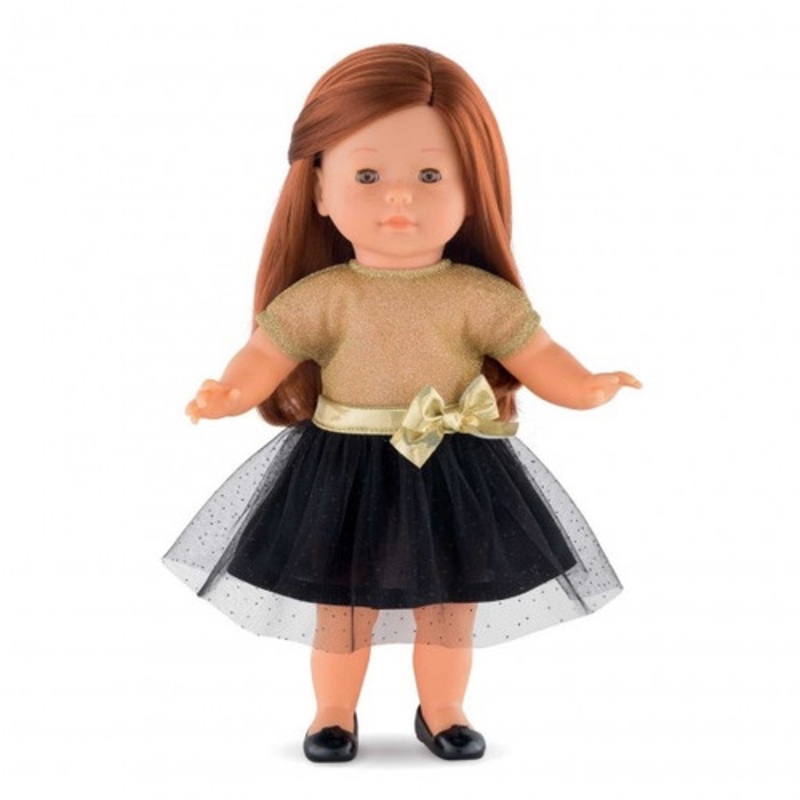 "Corolle Ma Corolle - Gold and Black Party Dress 36cm"