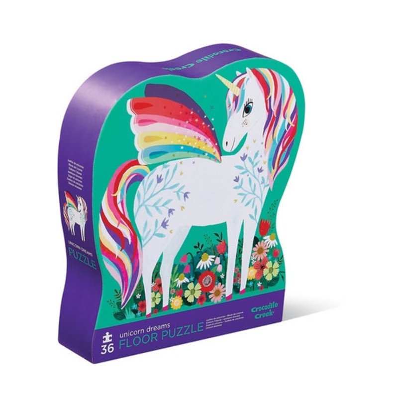"Crocodile Creek - 36pc Puzzle Unicorn Dreams"