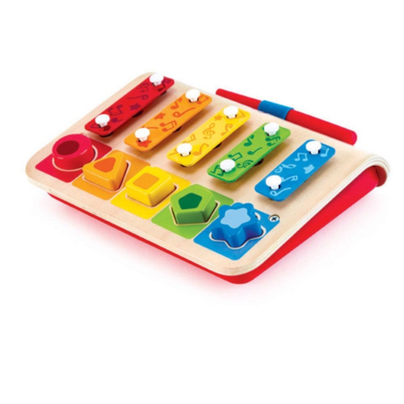 "Hape Shape Sorter Xylophone 7 Pieces"