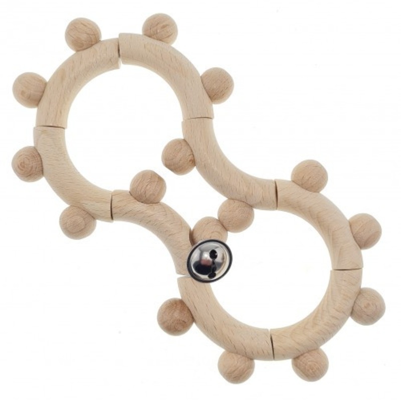 "Hess-Spielzeug Rattle Motor Eight Natural