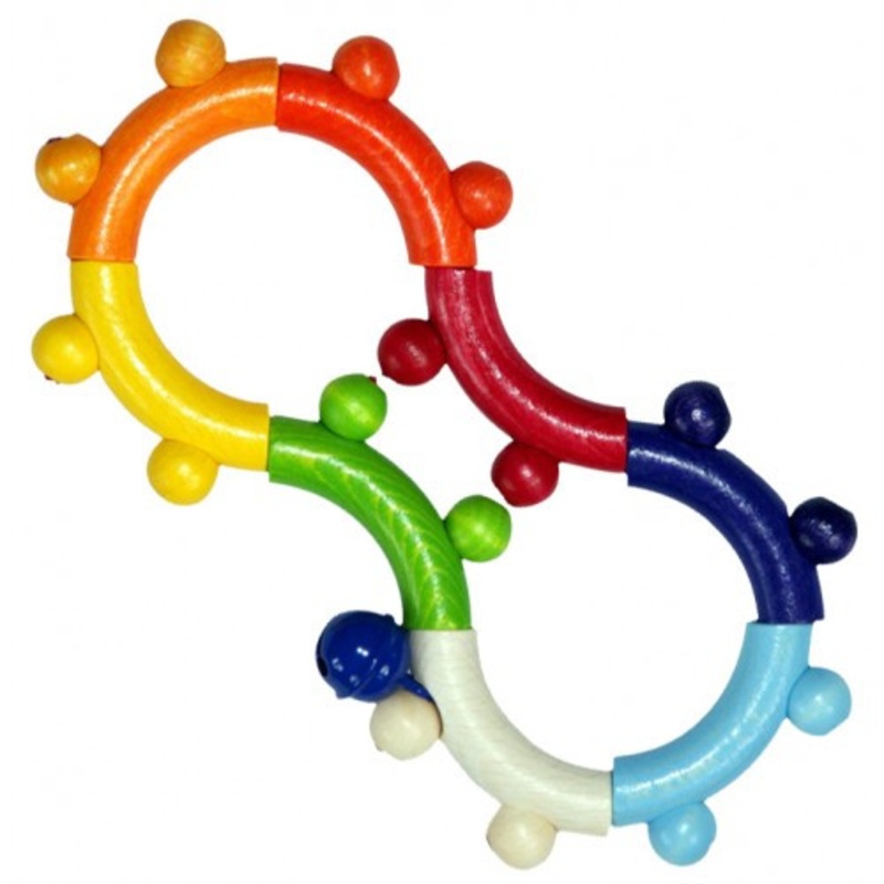 "Hess-Spielzeug Rattle Motor Eight Natural Brights"