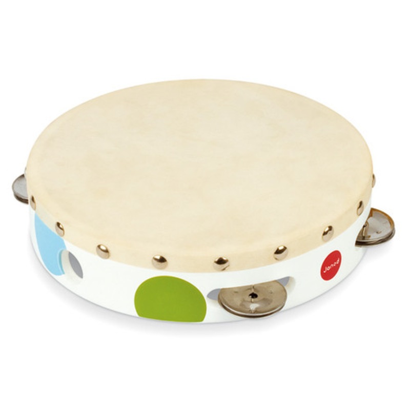 "Janod Confetti Tambourine"