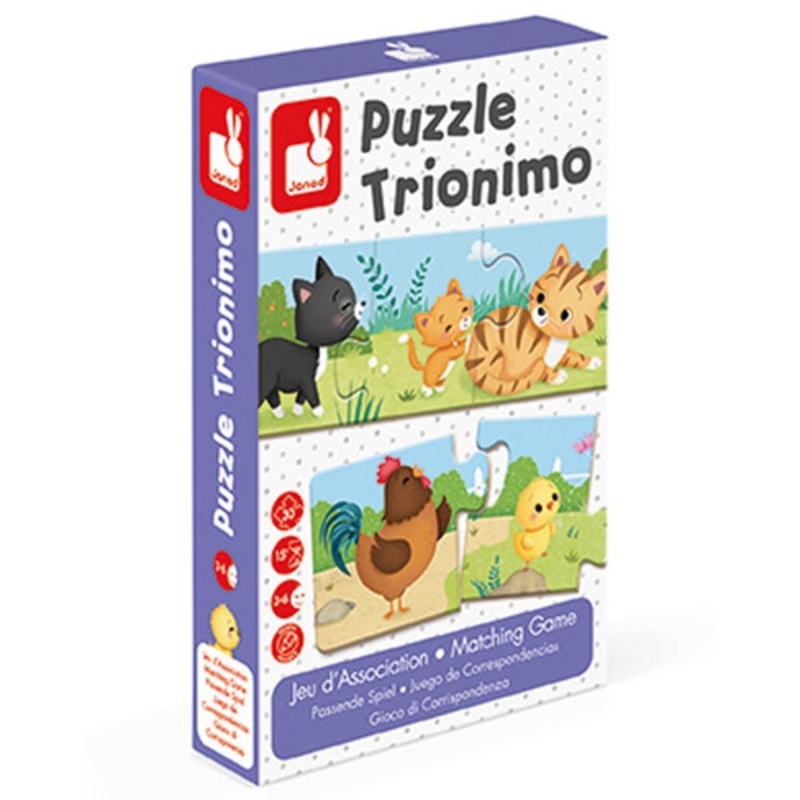 "Janod - Trionimo Puzzle 30pc"