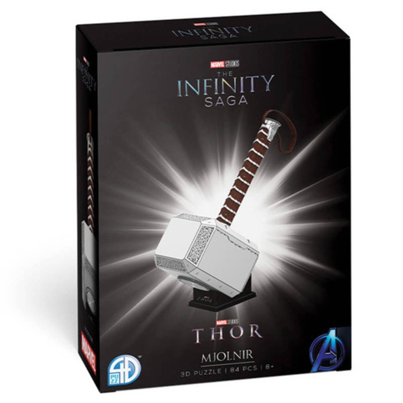 "Marvel THOR Hammer 3D 84pc Puzzle"