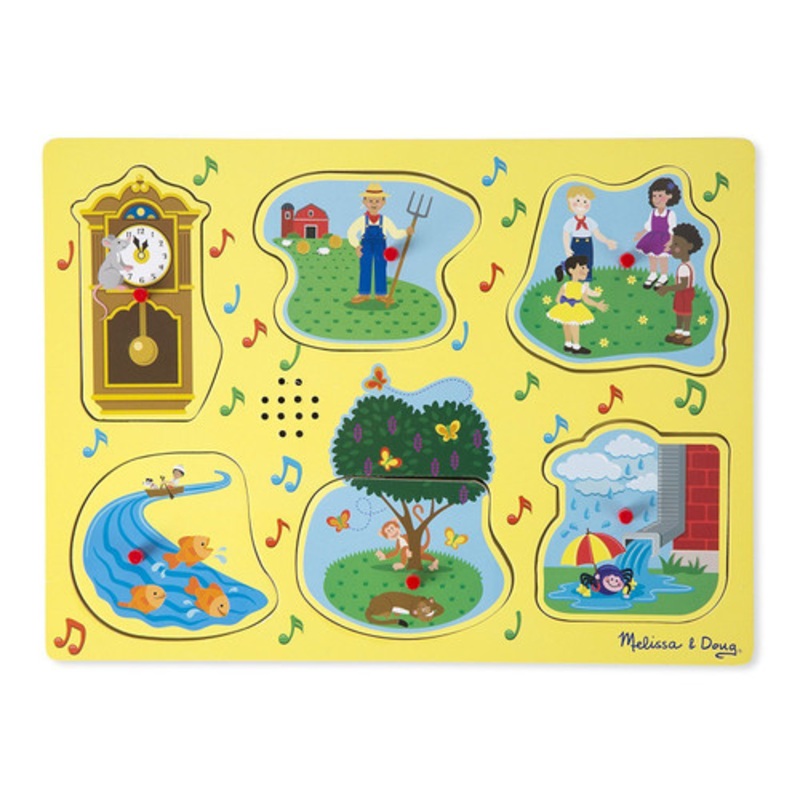 "Melissa & Doug - Nursery Rhyme A Sound Puzzle"