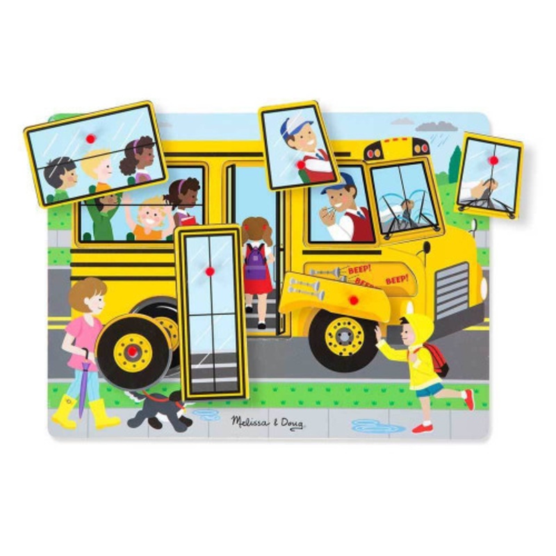 "Melissa & Doug - The Wheels on the Bus Sound Puzzle"