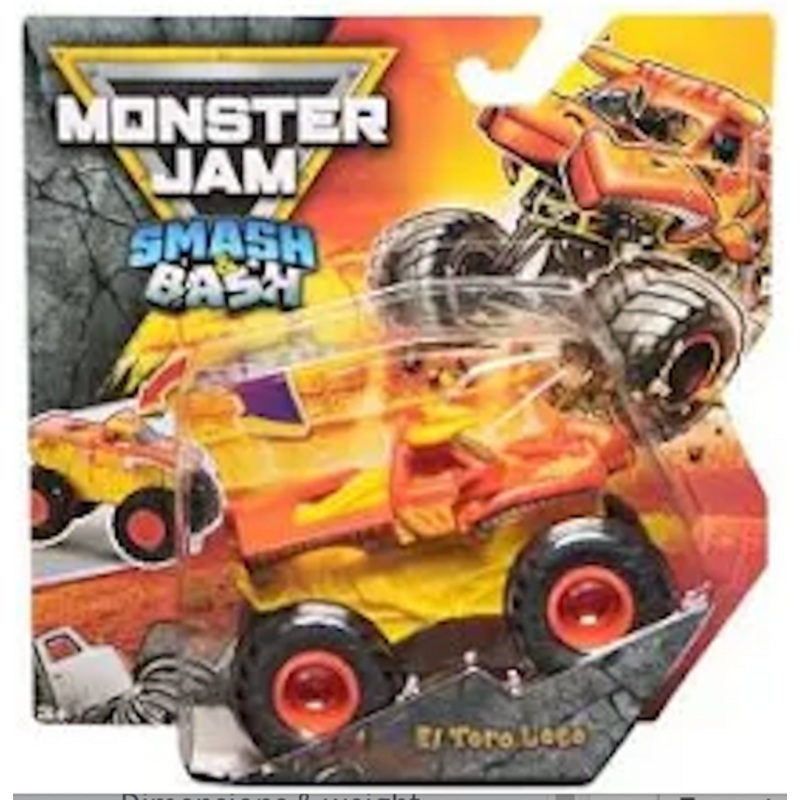 "Monster Jam 1:64 SMASH & BASH Monster Trucks (Series 01) El Toro Loco"