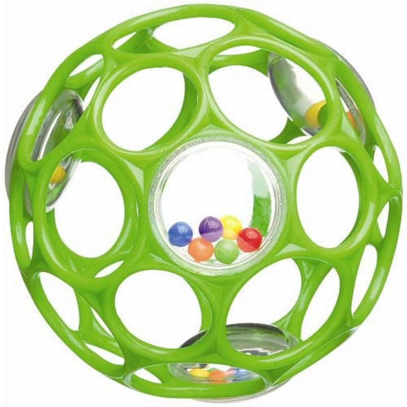 "Oball - Rattle 4" - Green"